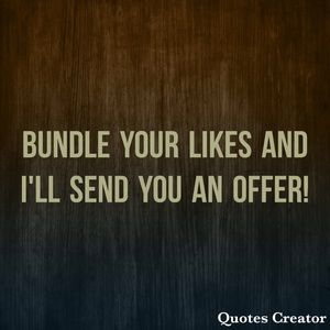 Bundle your likes 😁